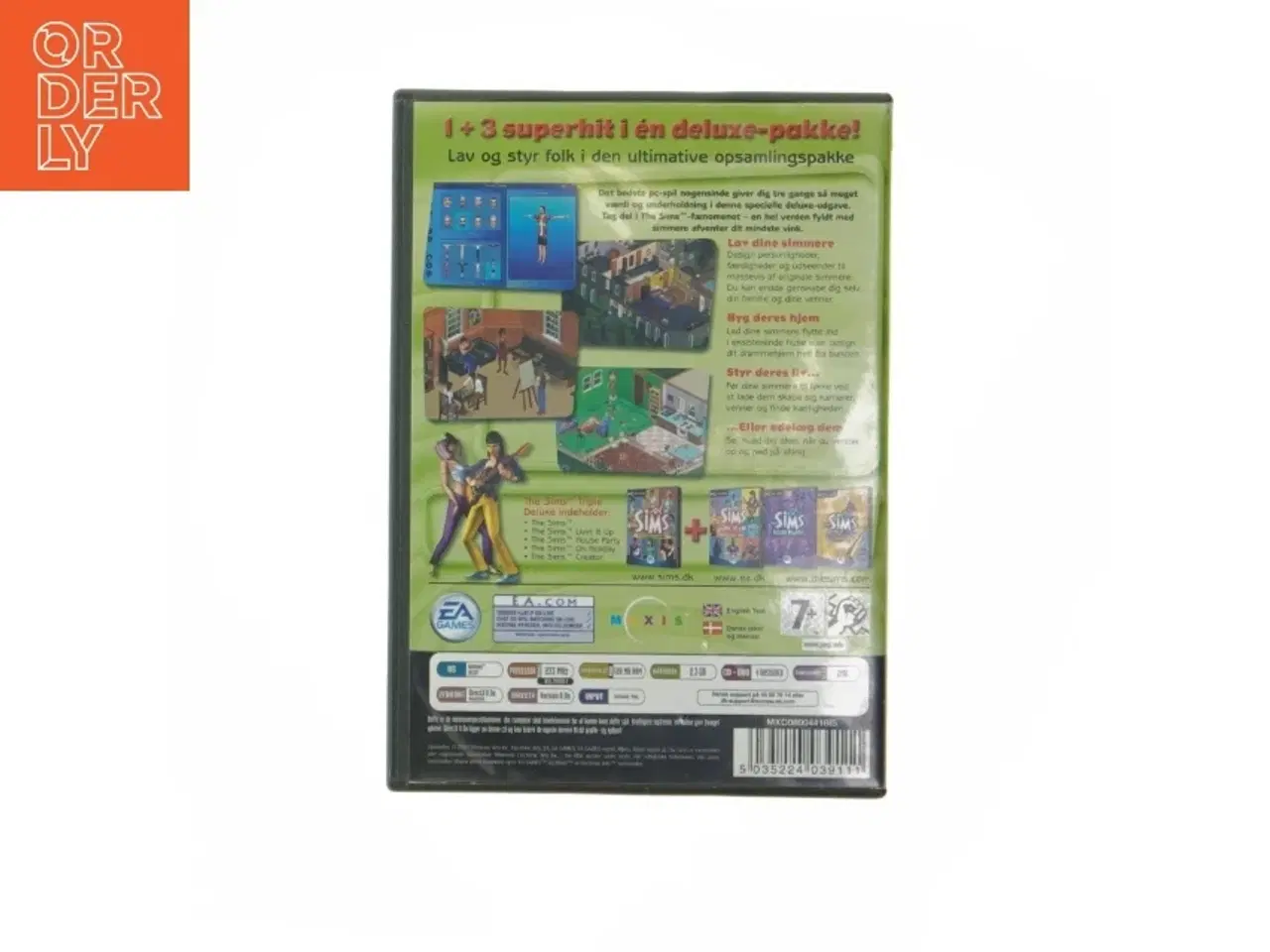 Billede 2 - The Sims Triple Deluxe PC-spil fra Playstation