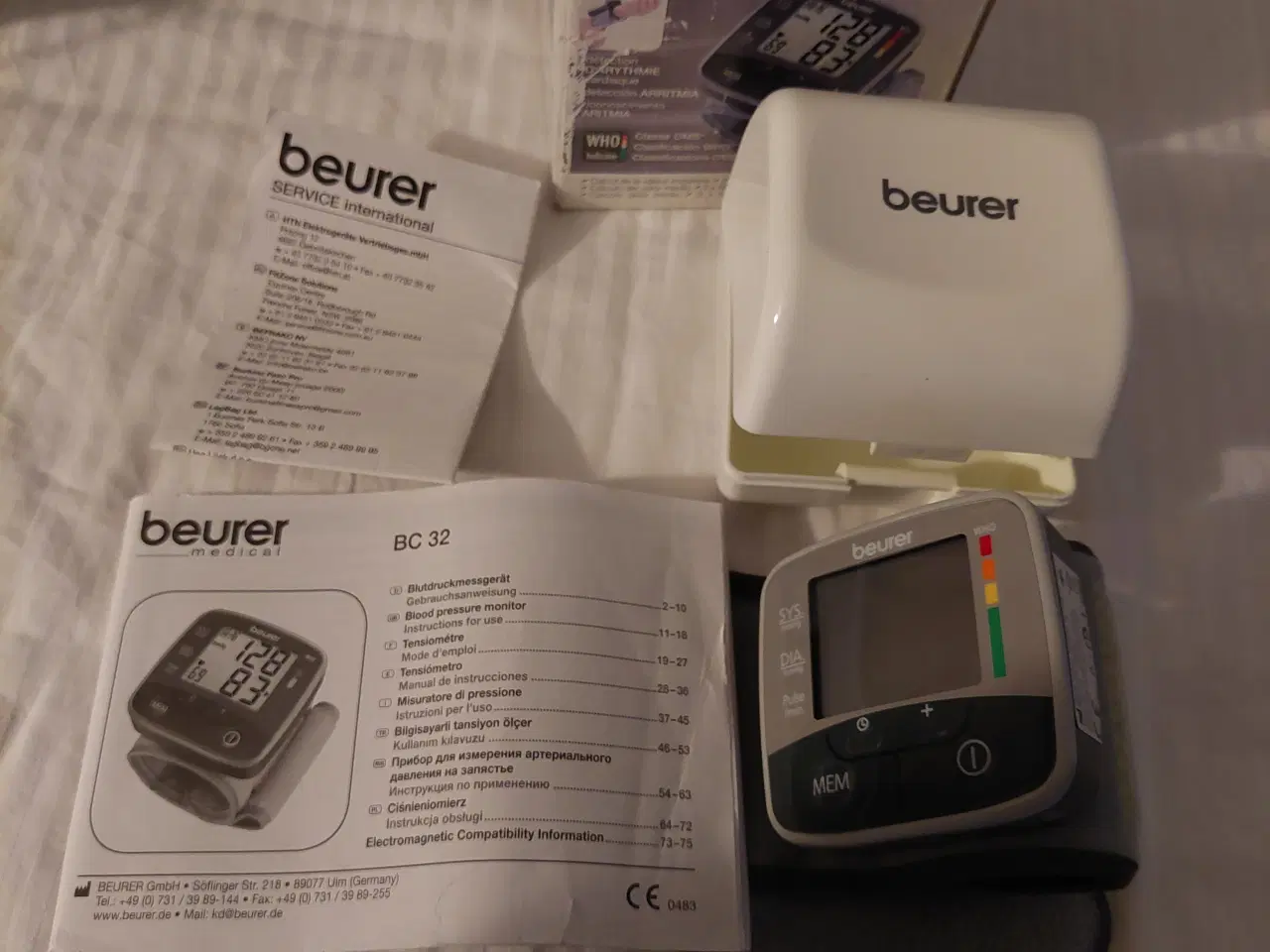 Billede 3 - blodtryksmåler til måling af blodtryk og puls på h