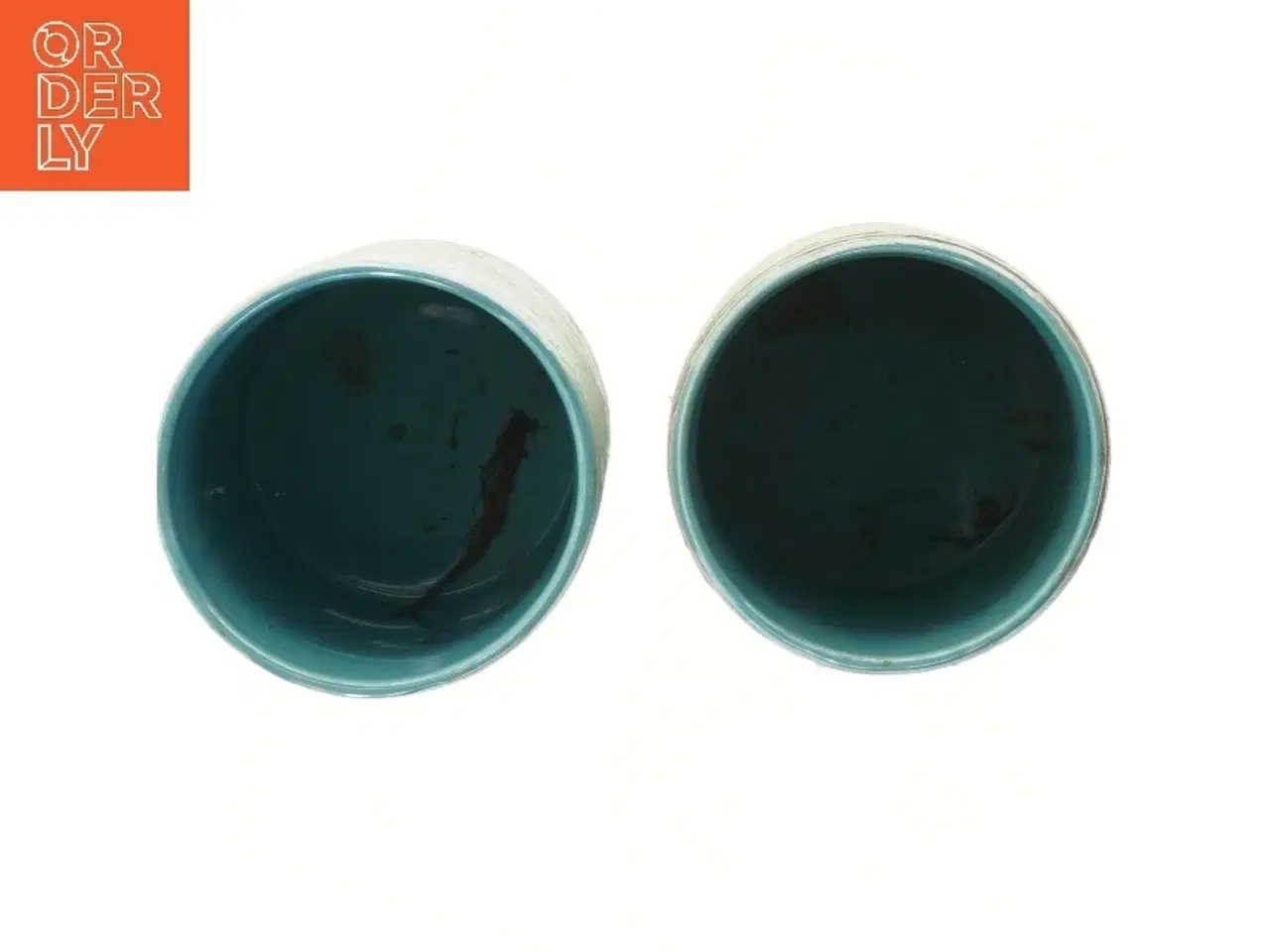Billede 3 - Par turkis vaser (str. 17 cm)