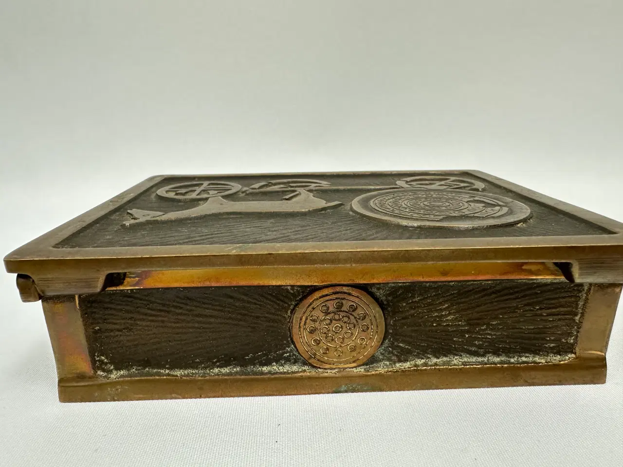 Billede 7 - Vintage skrin, nordisk malm (Solvognen)