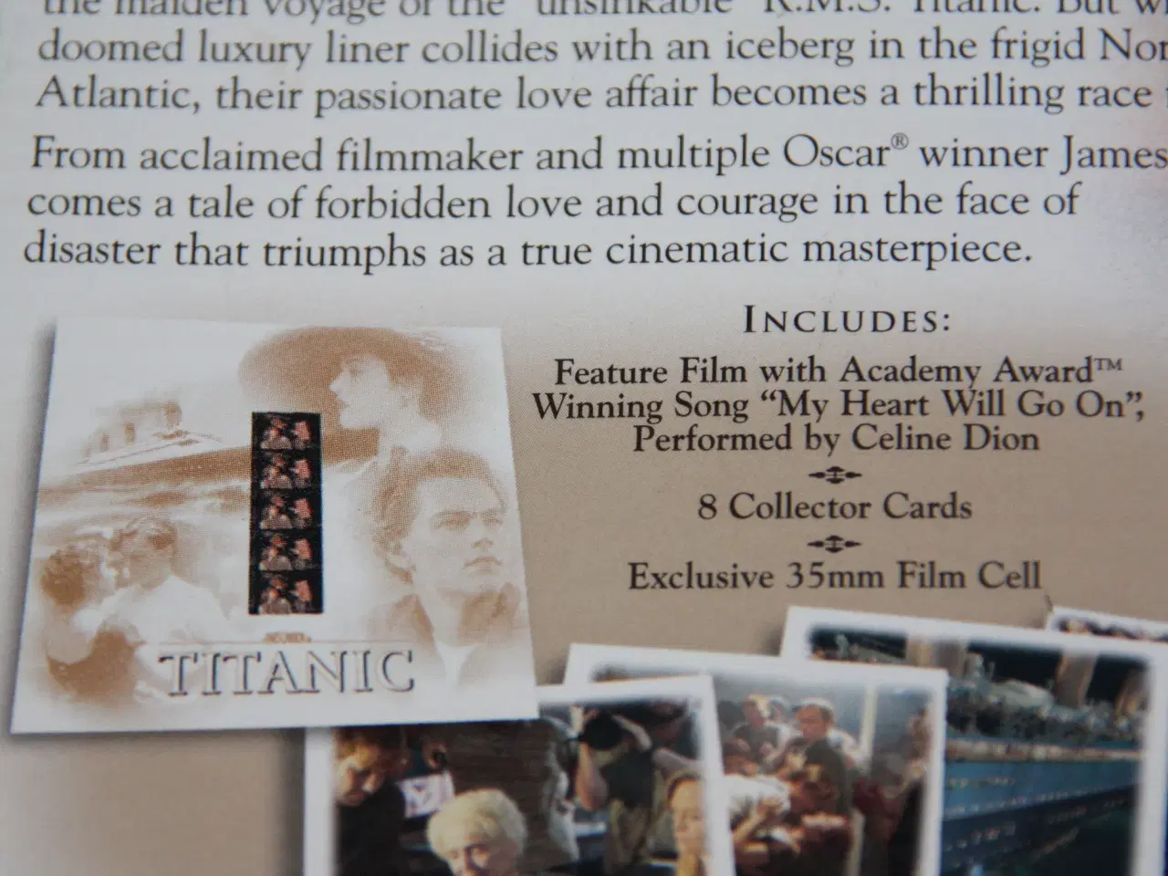 Billede 4 - Titanic af James Cameron Fan-boks fra 1998