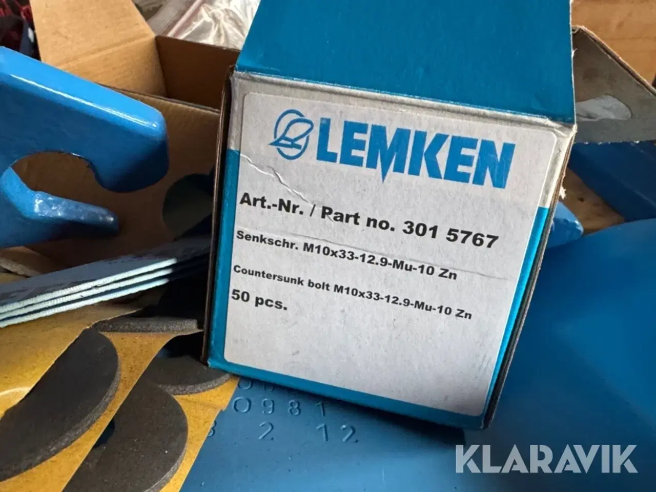 Billede 4 - Sliddele til rotorharvtænder og plov Lemken