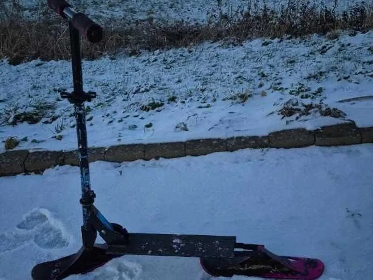 Billede 1 - Kick -off. Løbehjul ski