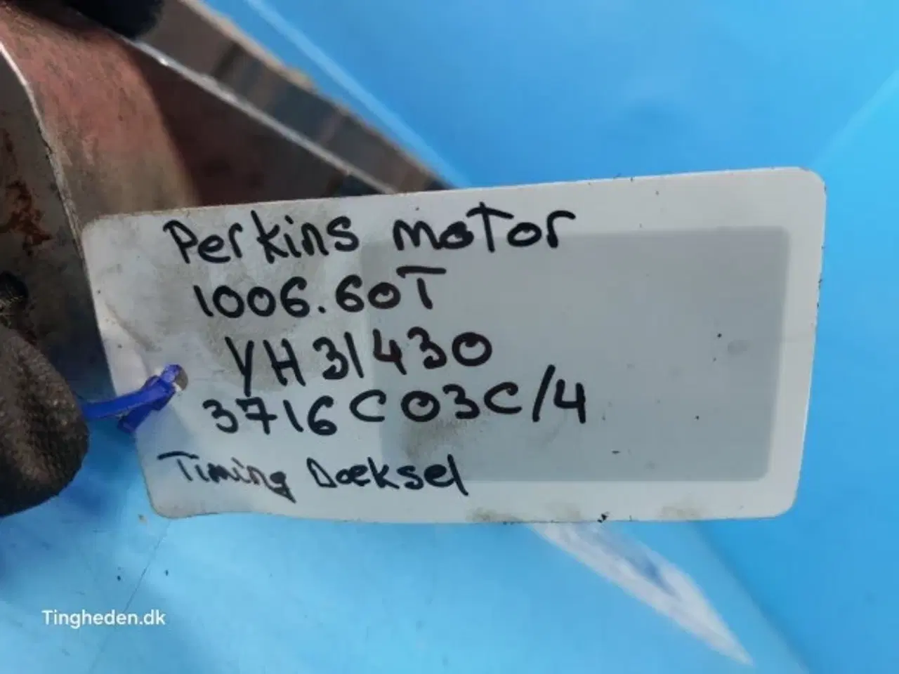 Billede 2 - Perkins 1006.60T Timing Dæksel 3716C03C/4