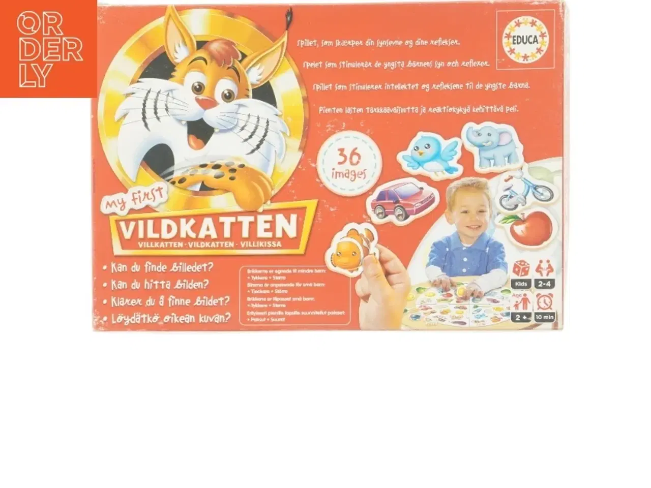 Billede 1 - Vildkatten børnespil til de mindste
