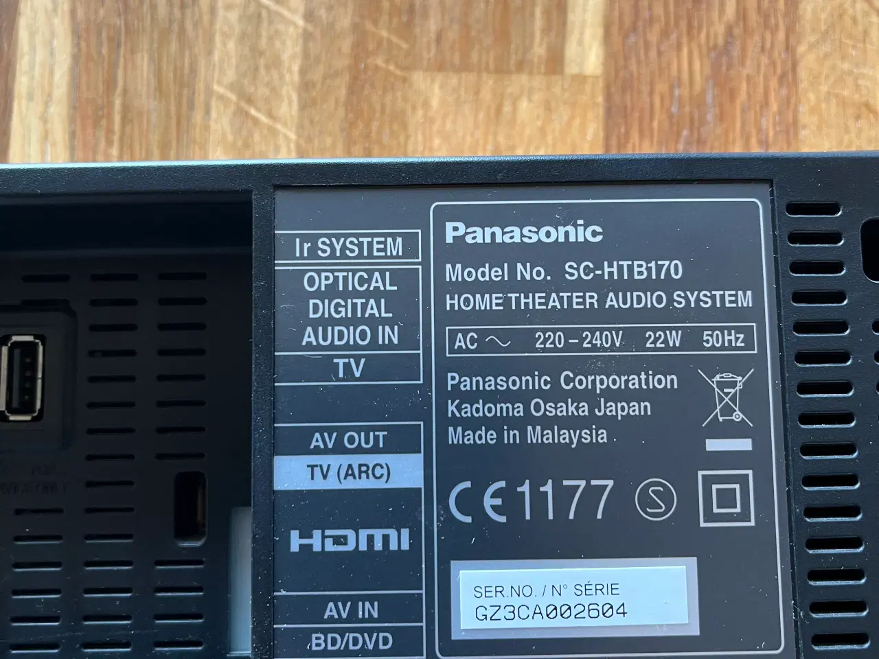 Billede 2 - Soundbar Panasonic til TV
