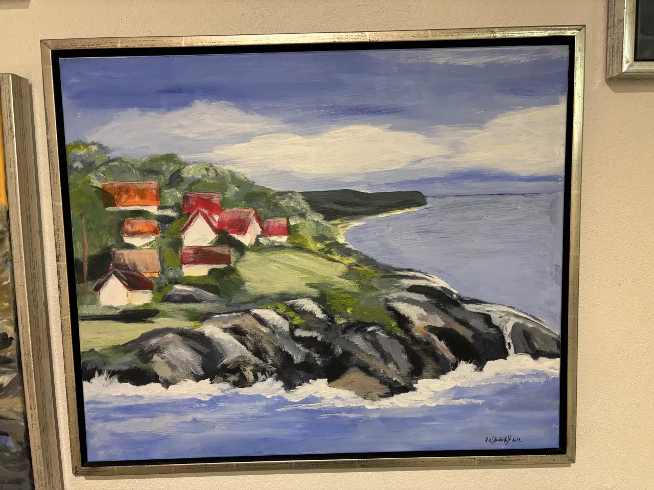 Billede 1 - Landskab omkring Gudhjem