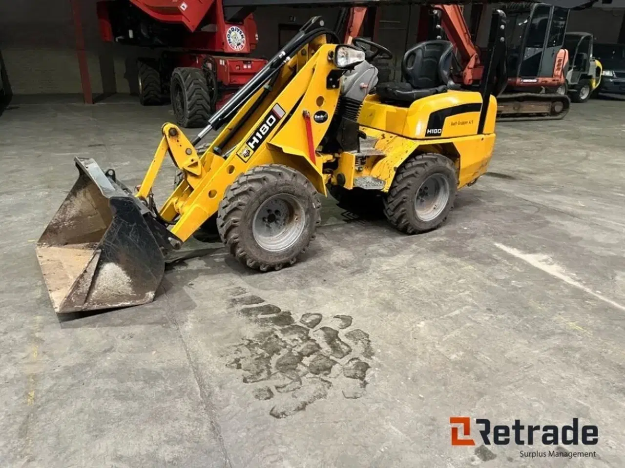 Billede 2 - - - - Wheel Loader H 180 Minilæsser