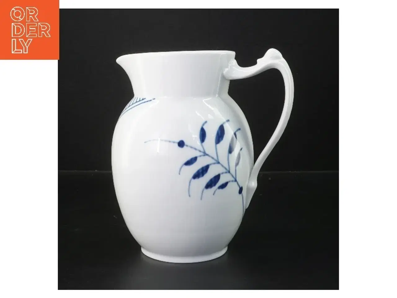 Billede 1 - Mega musselmalet kande fra Royal Copenhagen (20 cm høj))