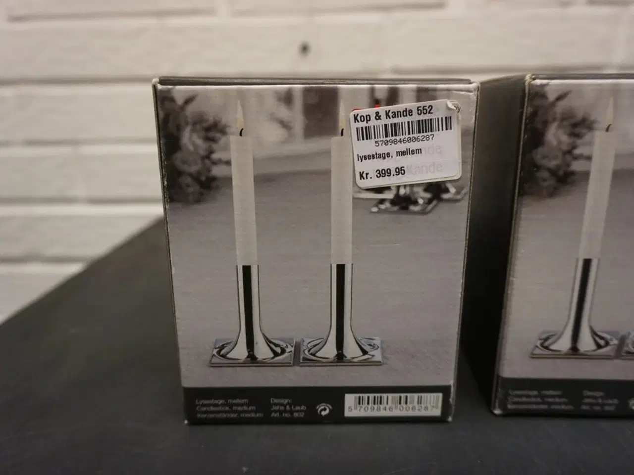 Billede 2 - 6 stk. lysestager STELTON