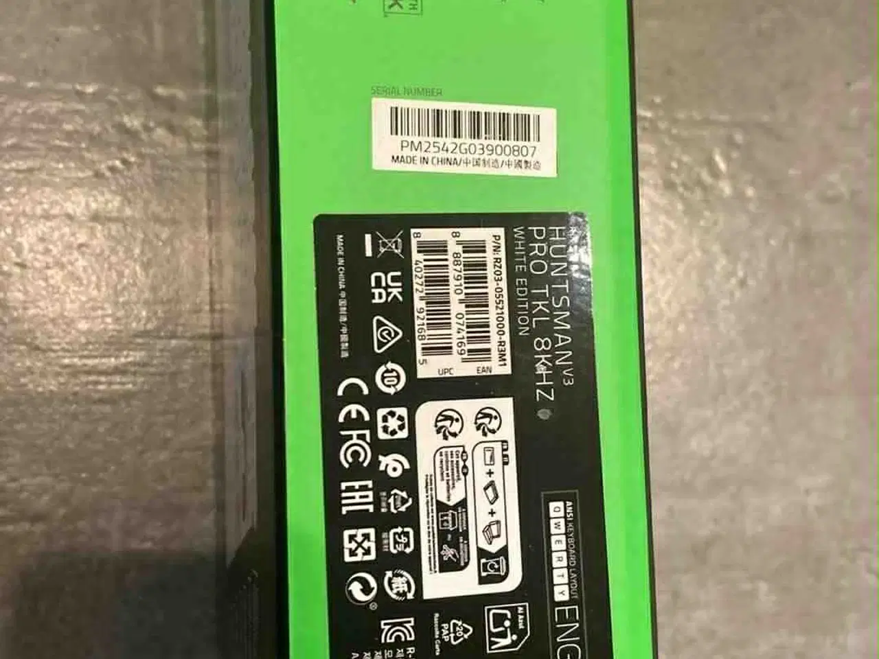 Billede 3 - Razer Huntsman V3 Pro TKL 8KHz White - HELT NYT