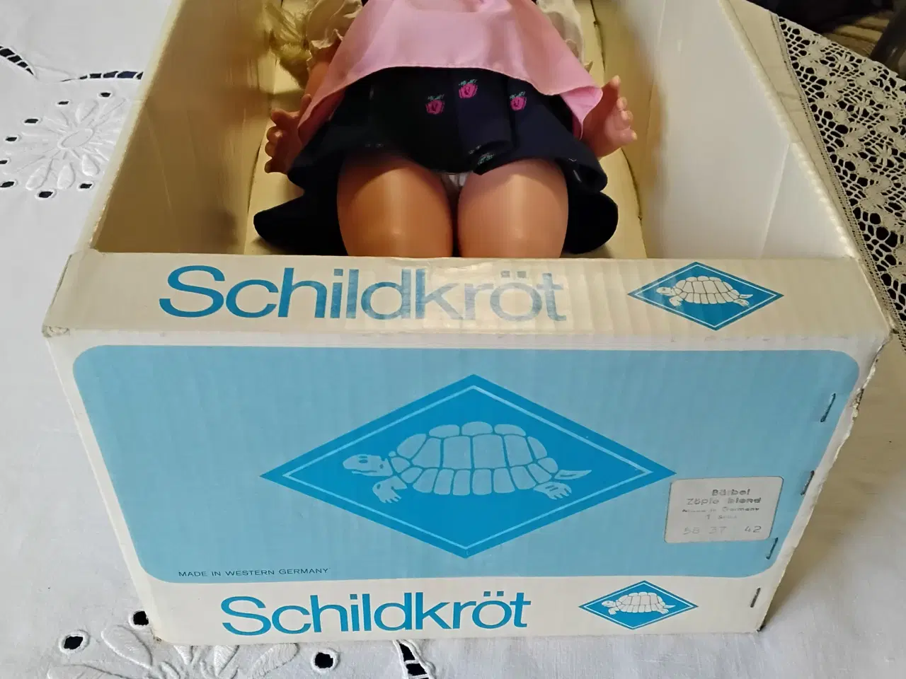 Billede 6 - Sjælden Schildkröt "Bärbel" 58 cm i urørt stand.