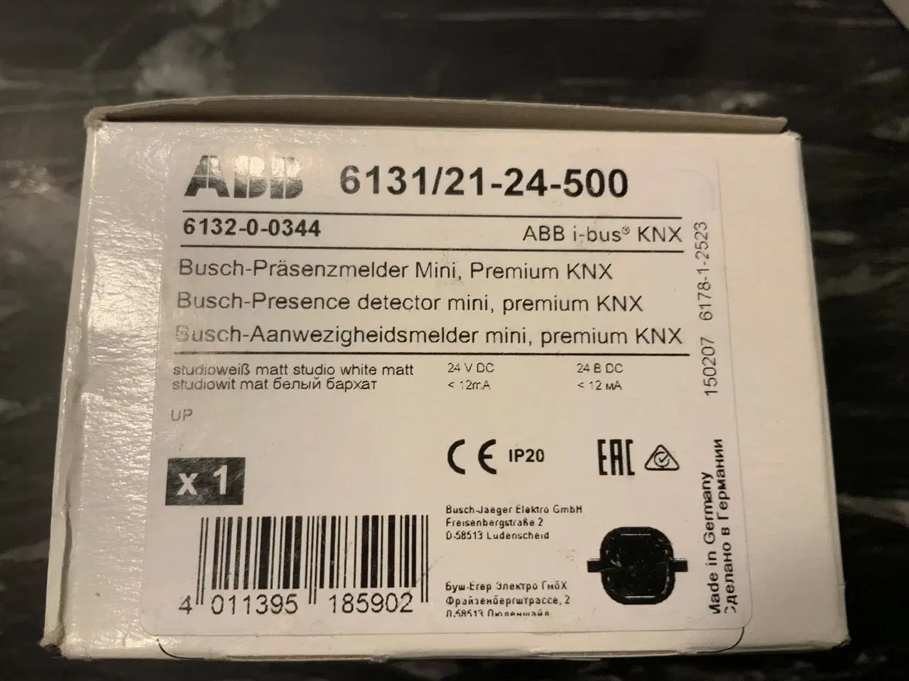 Billede 1 - KNX Tilstedeværelsessensor - ABB
