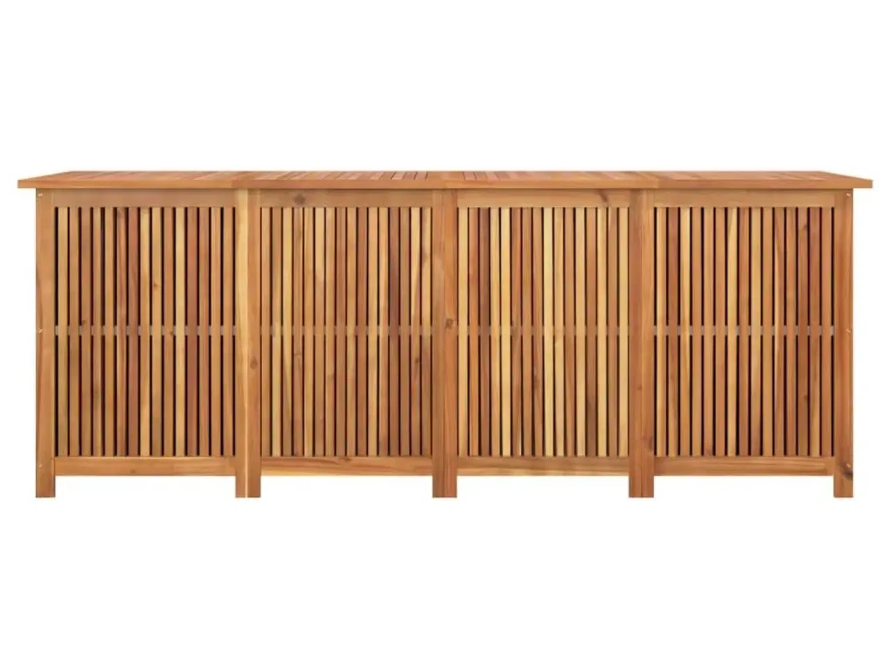 Billede 4 - Opbevaringsboks til haven 200x80x75 cm massivt træ