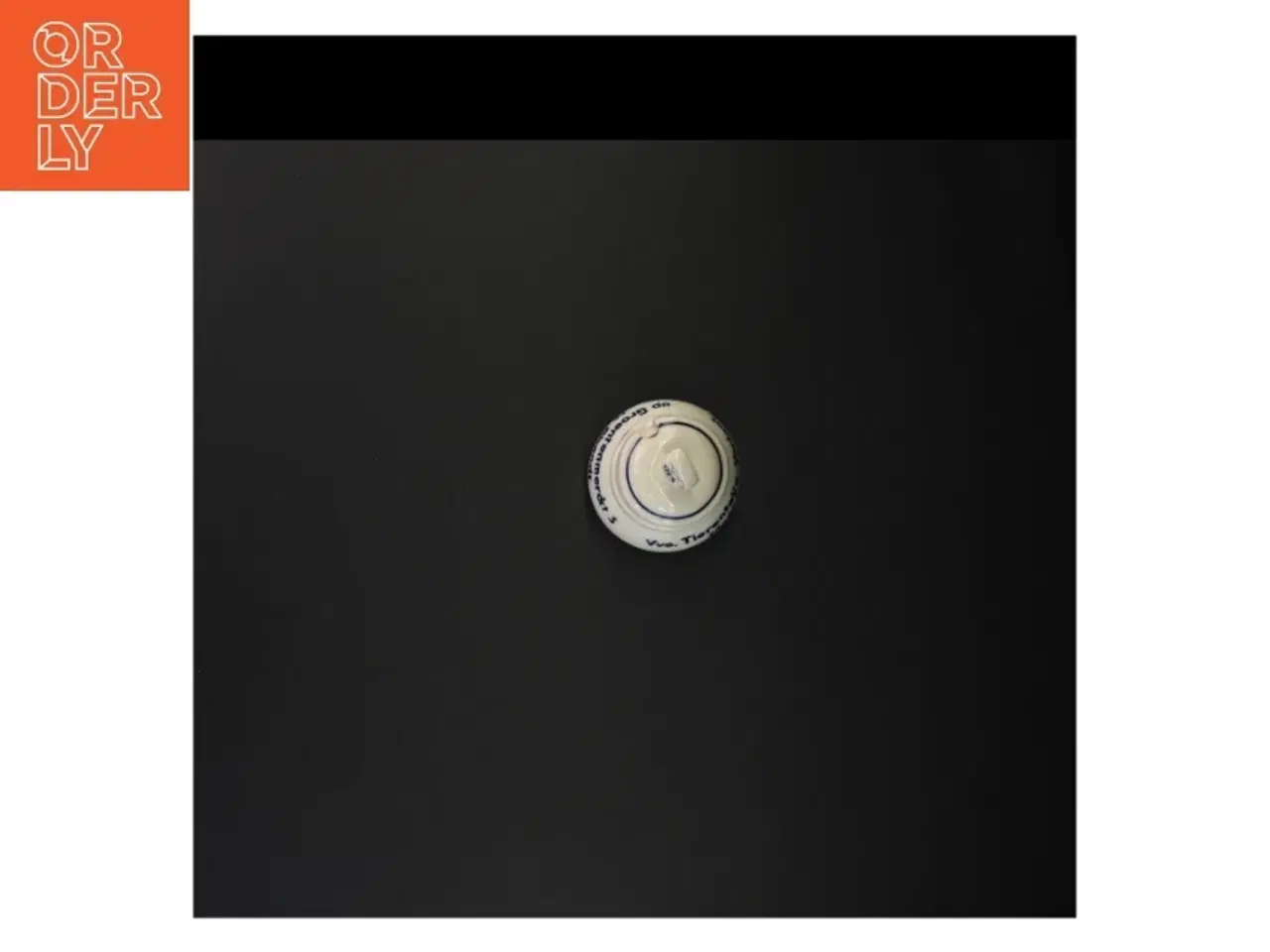 Billede 5 - Porcelænskrukke med blåt mønster (str. 10 x 7 cm)