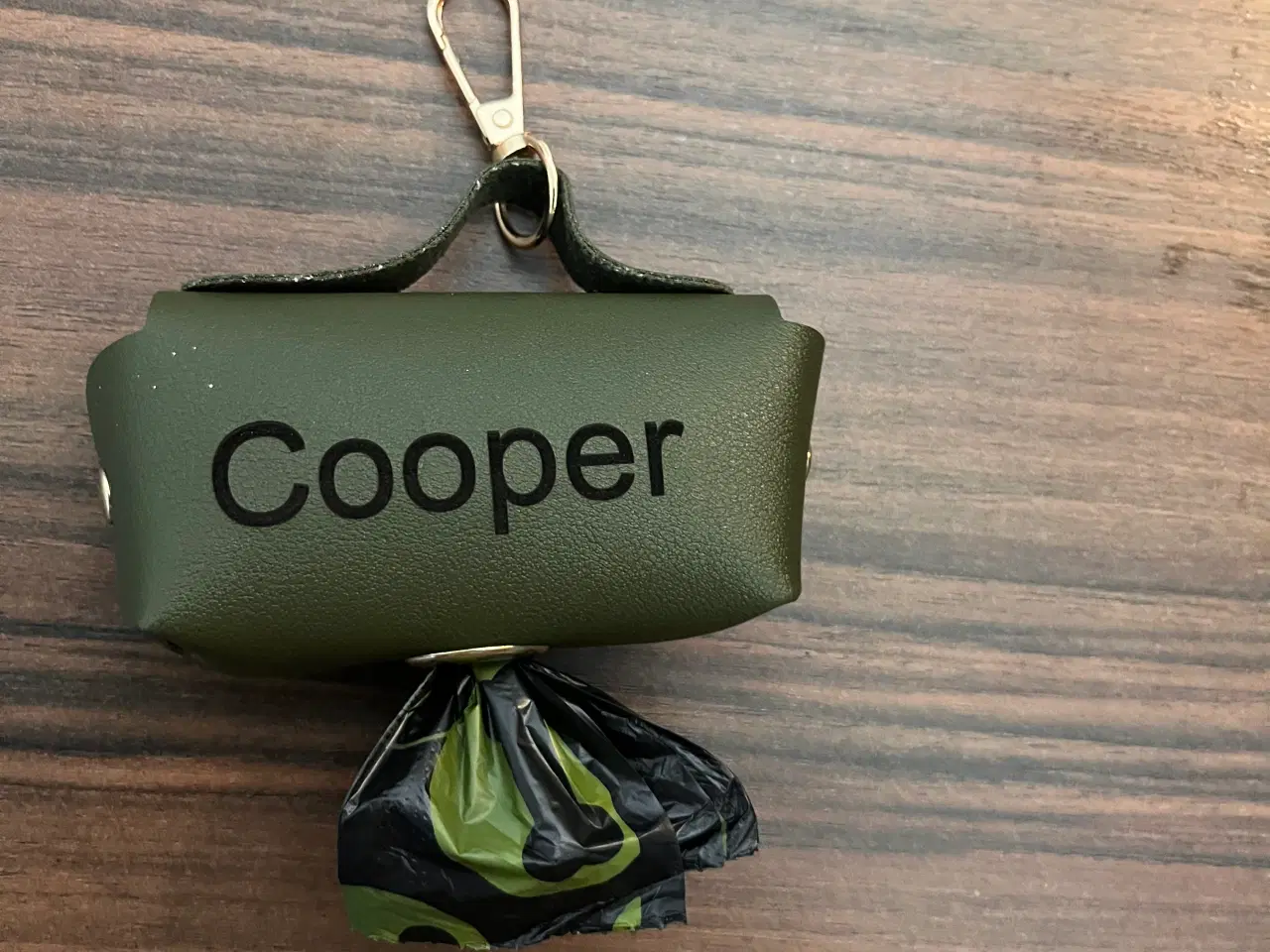 Billede 1 - Personlig Høm høm pose holder med navn