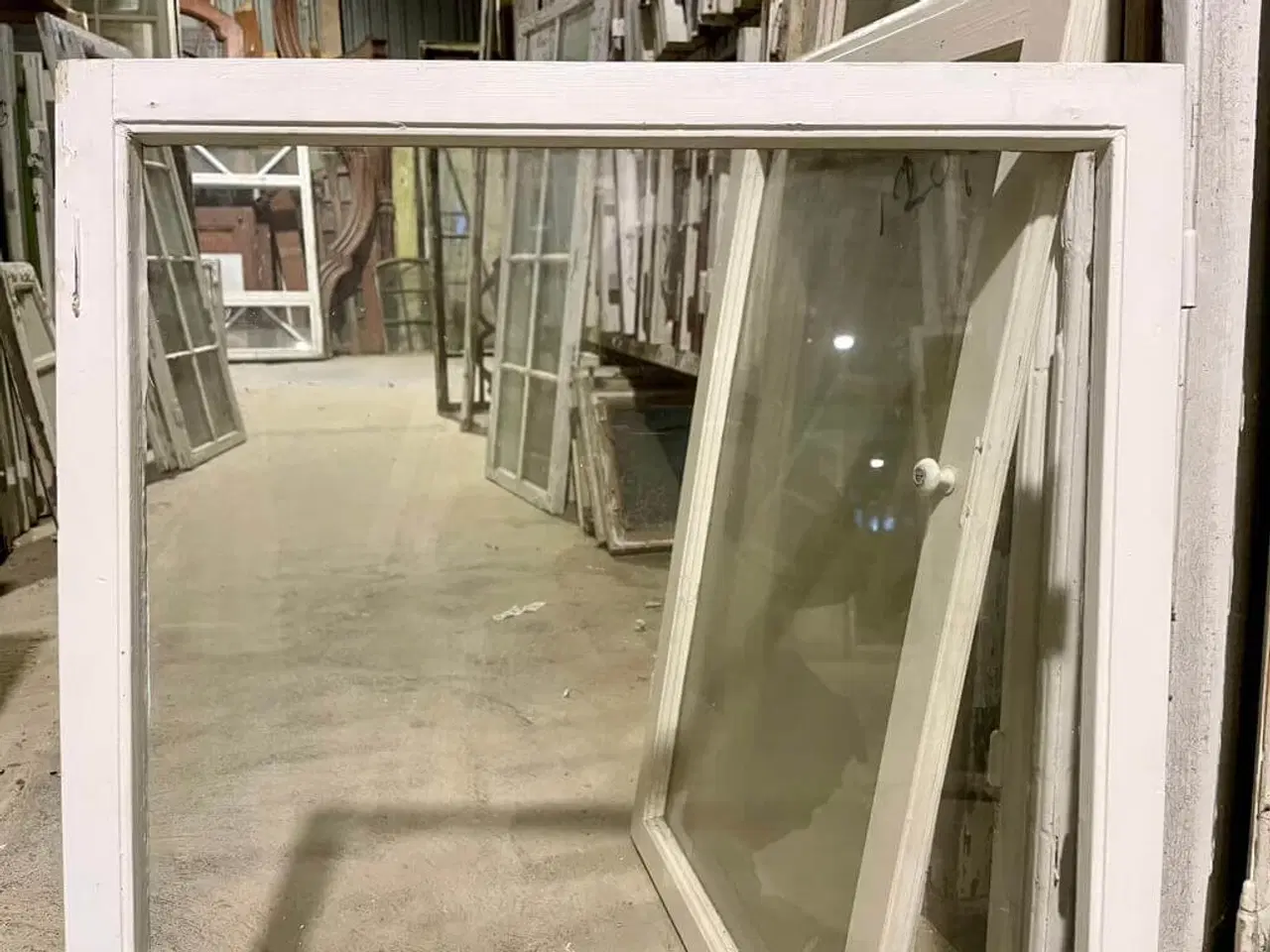 Billede 2 - Almindelig forsatsramme m. kittet rude