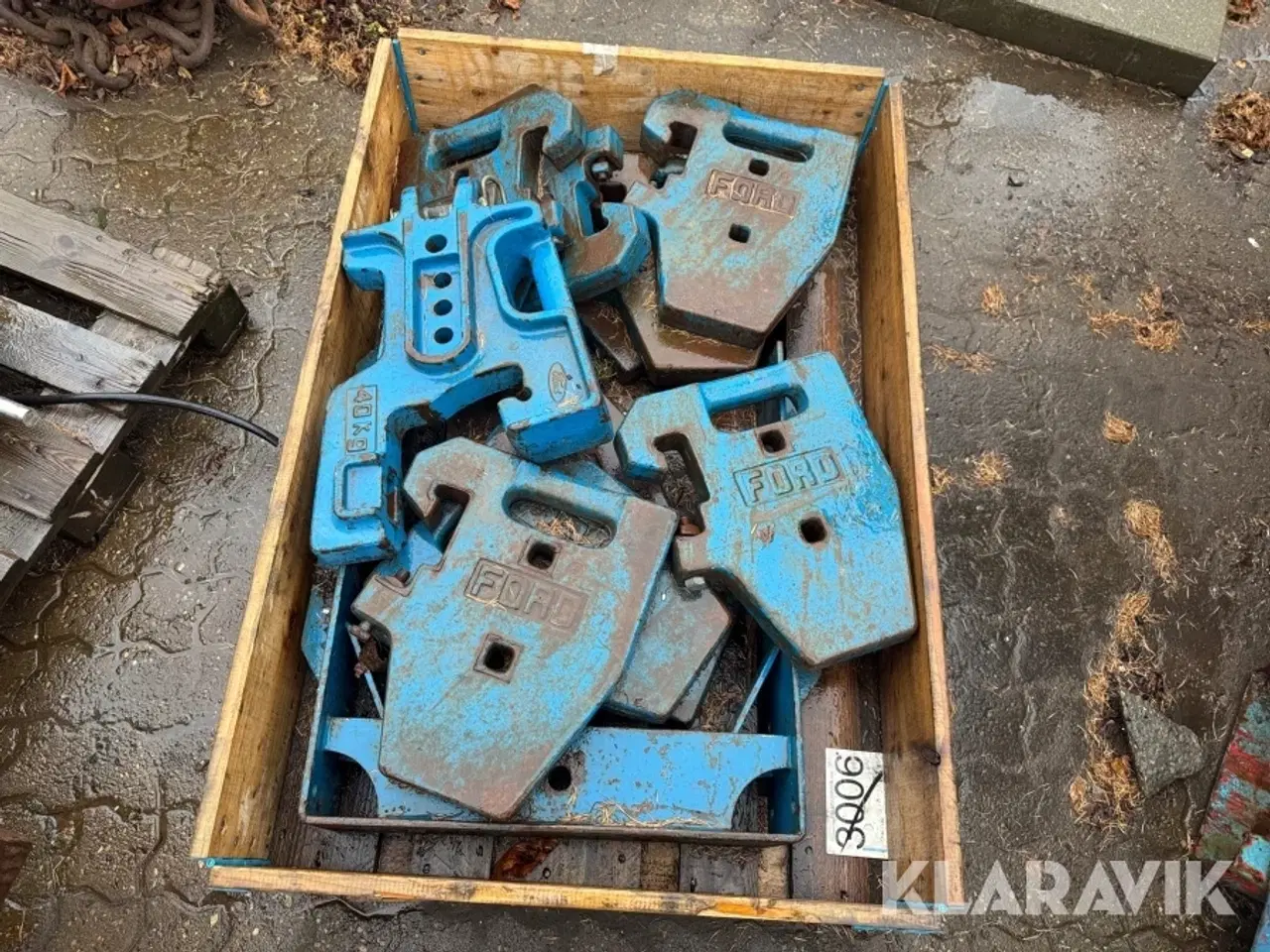 Billede 3 - Frontklodser til Ford traktor 11 styk