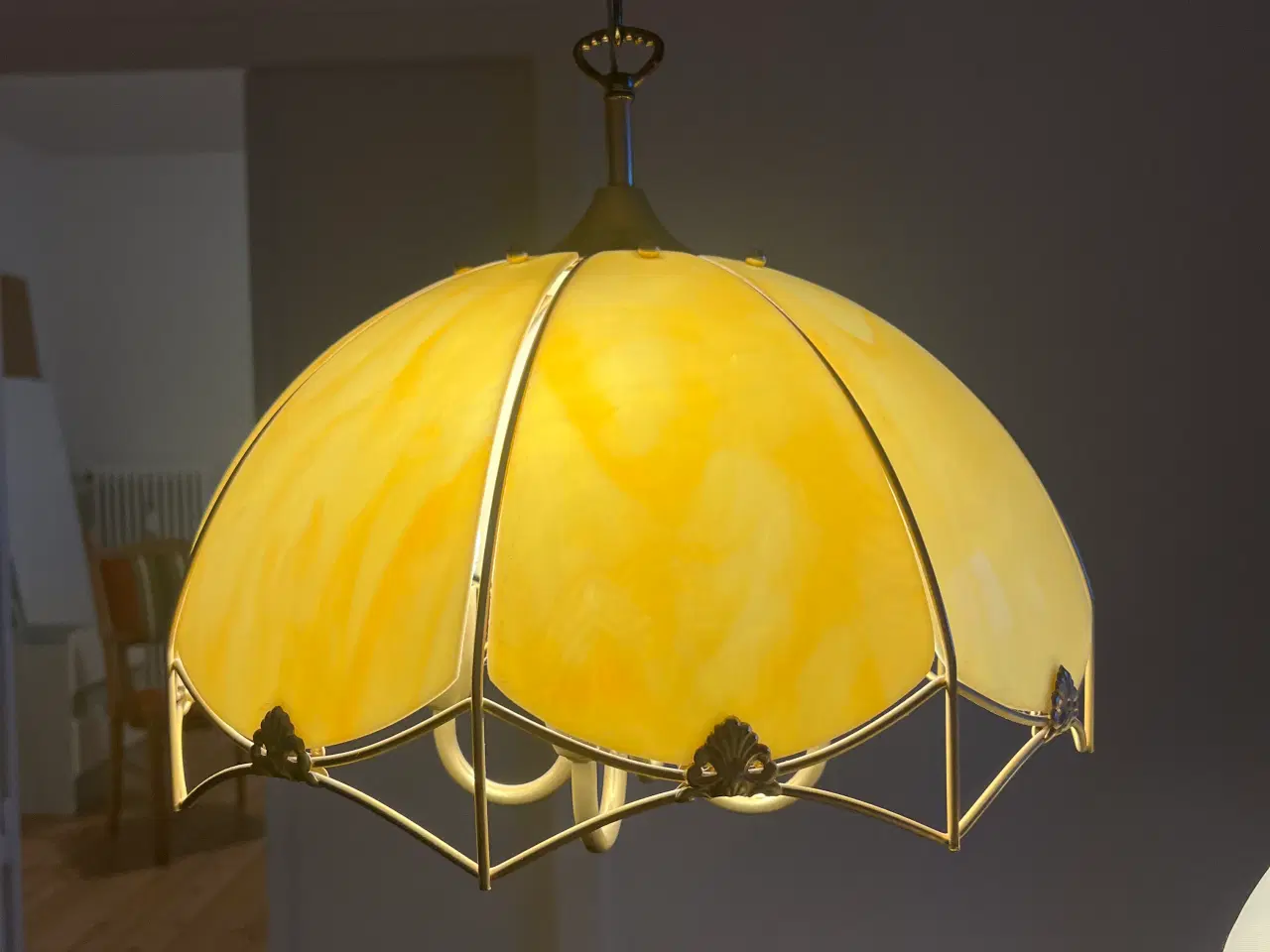 Billede 1 - Glas lampe