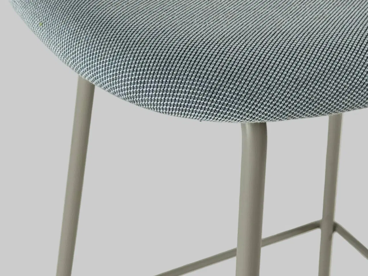 Billede 5 - Muuto Fiber Barstol – Blå/Gråt Stel SH 67cm