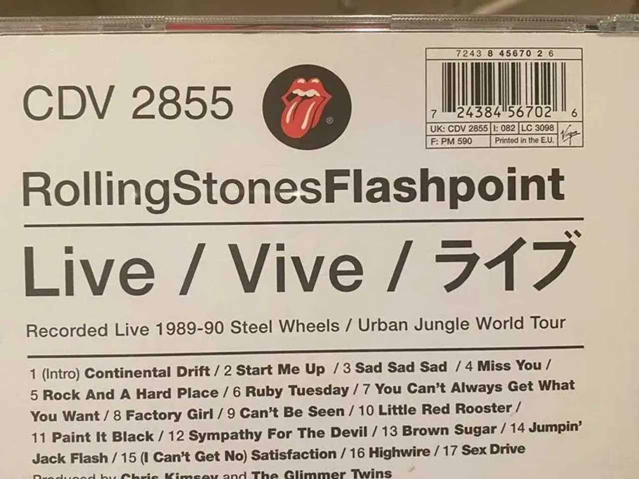 Billede 2 - Rolling Stones - flashpoint