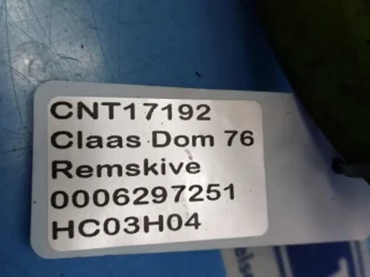 Billede 13 - Claas Dominator 96 Remskive 0006297251