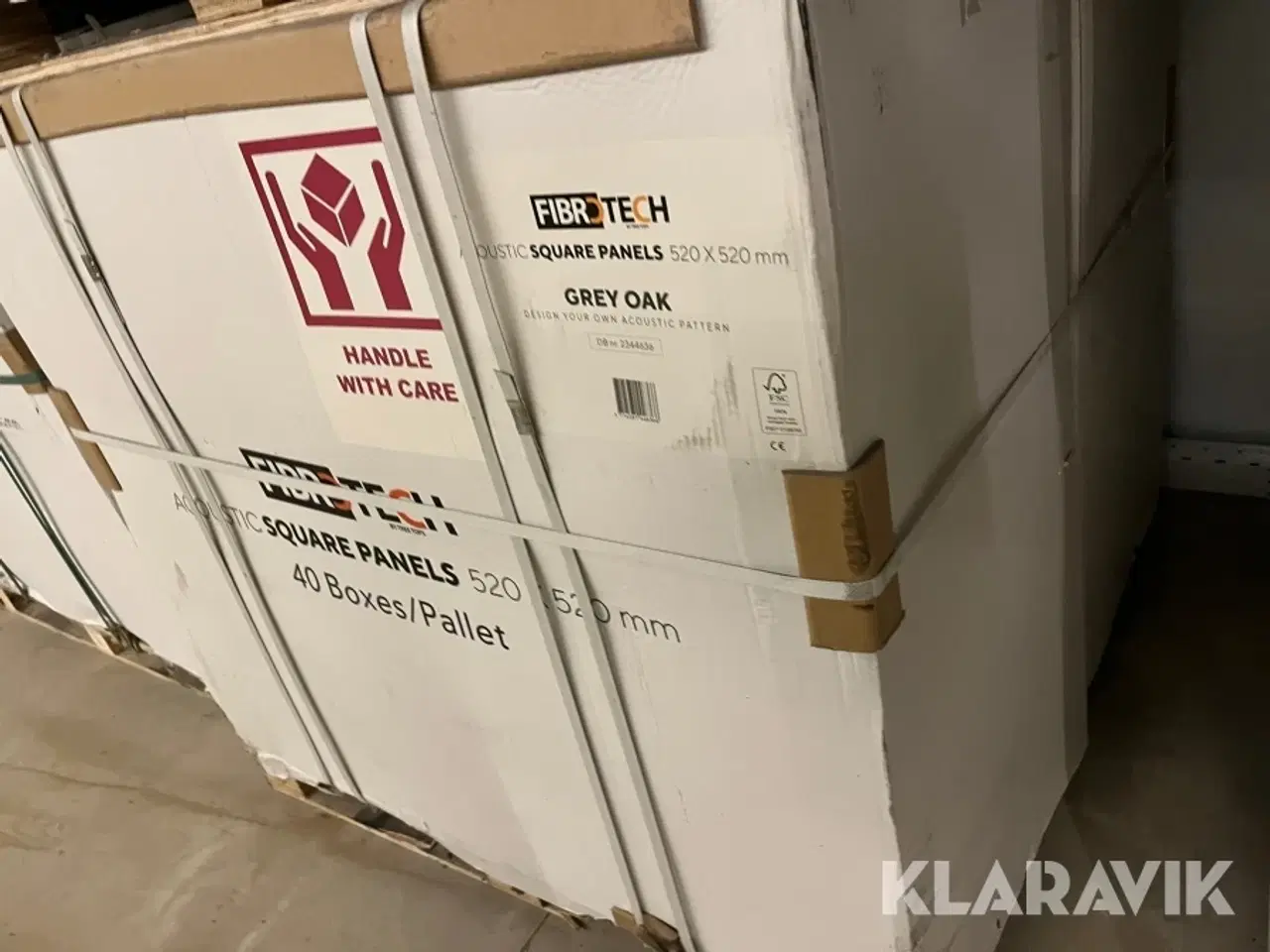 Billede 11 - Akustikpaneler Fibrotech Grey Oak 80 styk