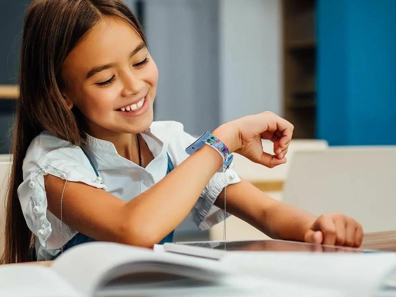 Billede 4 - Smartwatch til børn Lexibook - Stitch, blå