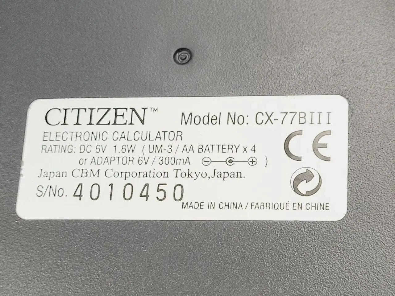 Billede 5 - ⭐️ Lommeregner - Citizen CX-77b III