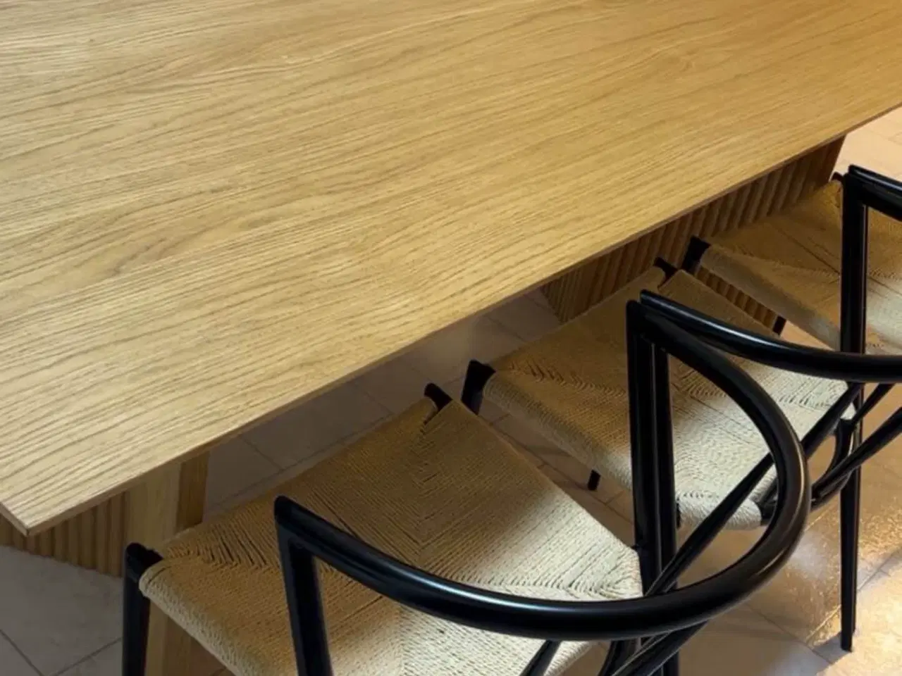 Billede 1 - Spisebord/ spisebord stoler 