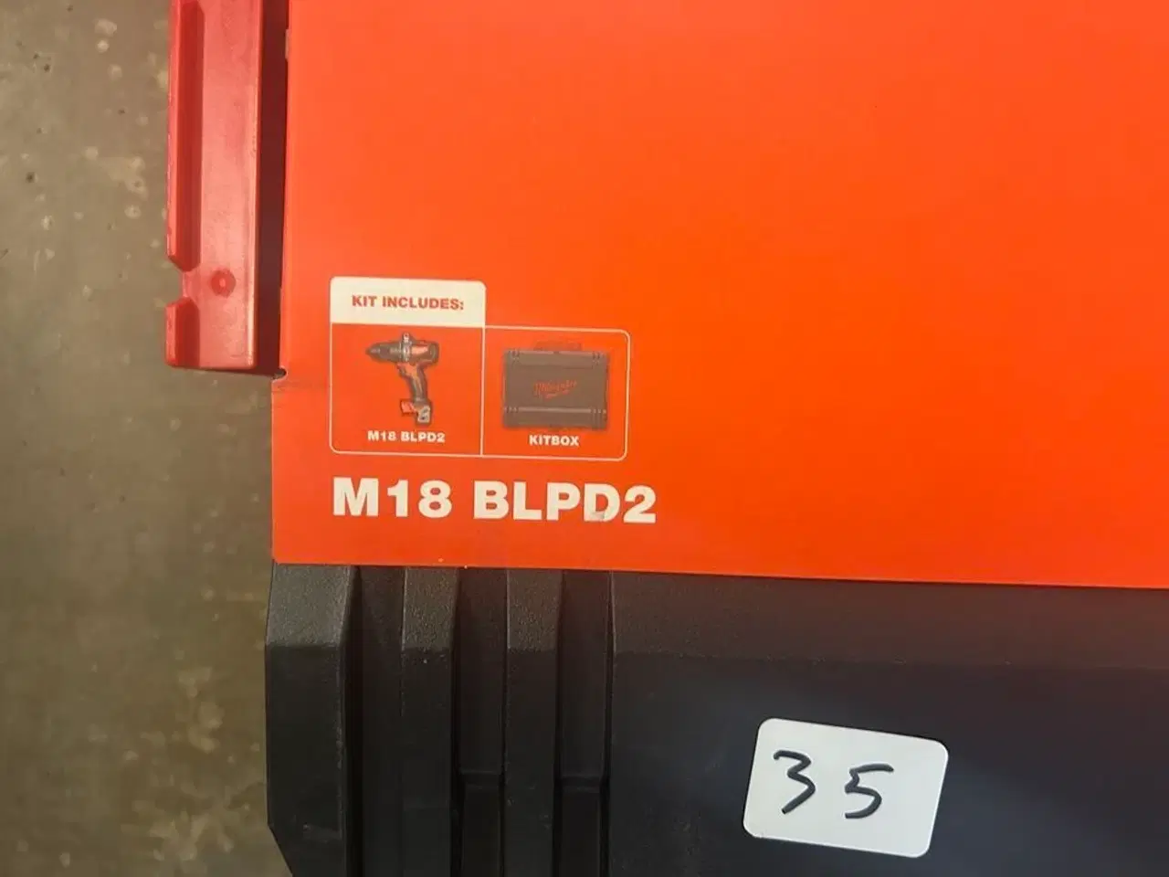 Billede 2 - MILWAUKEE skruemaskine M18BLPD2