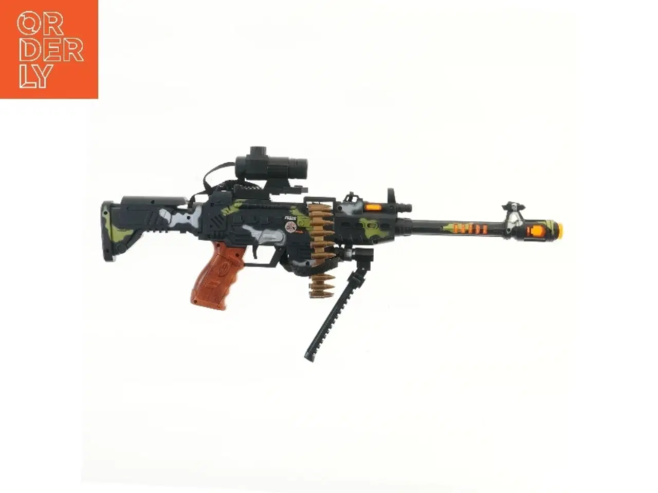 Billede 2 - Legetøjsgevær med kikkert (str. 61 cm)