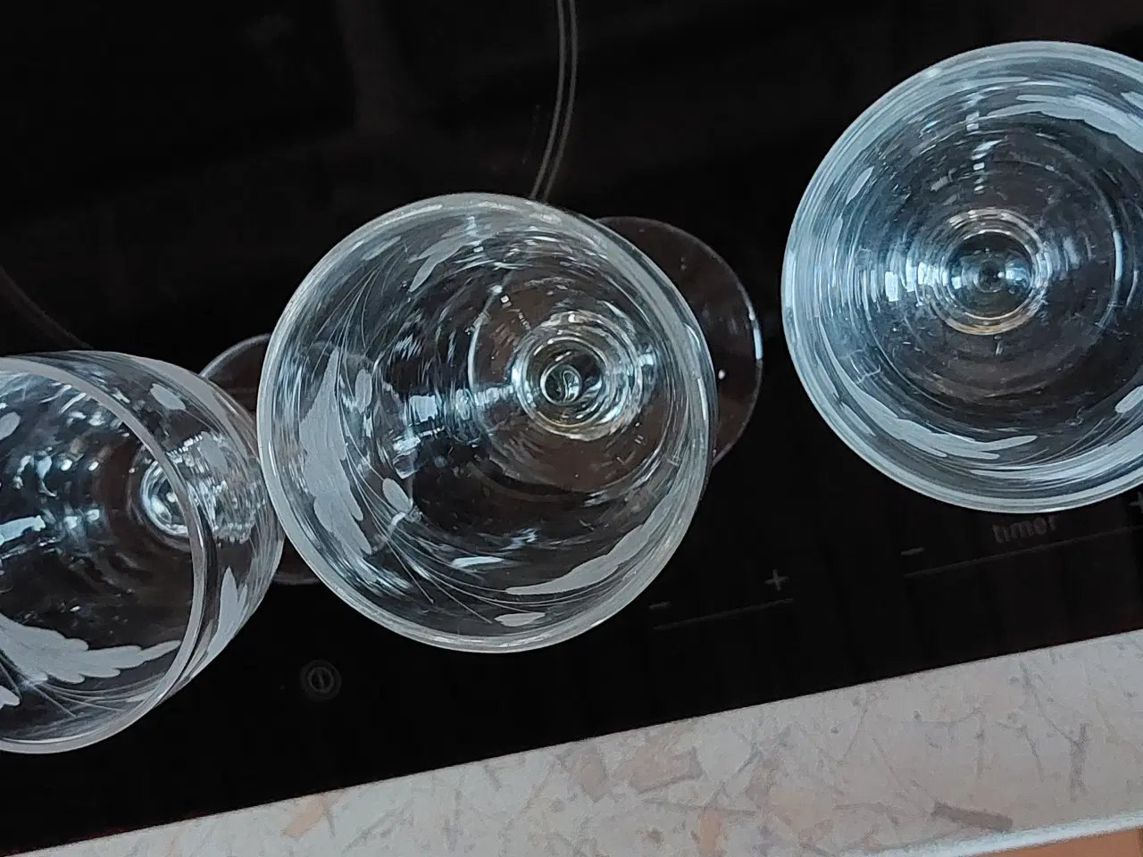 Billede 3 - 3 stk. EGELØV GLAS -/ -  SAMLET PRIS !!