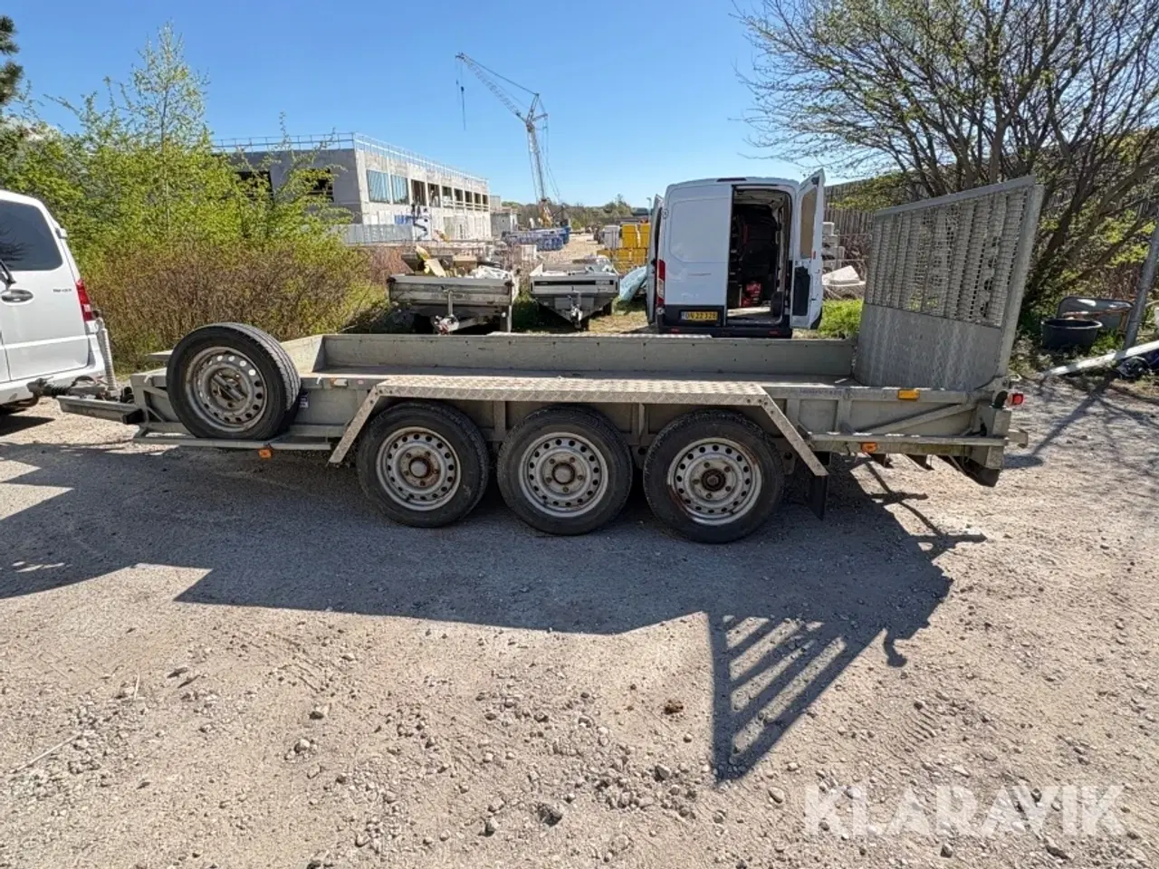 Billede 5 - Maskintrailer 3 akslet Ifor Williams GP147-3 3500kg