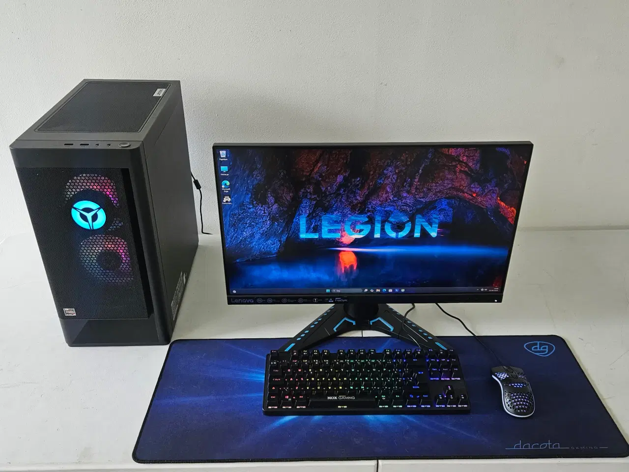 Billede 6 - RTX 3060 Gamer PC + 24" Legion Gaming Skærm