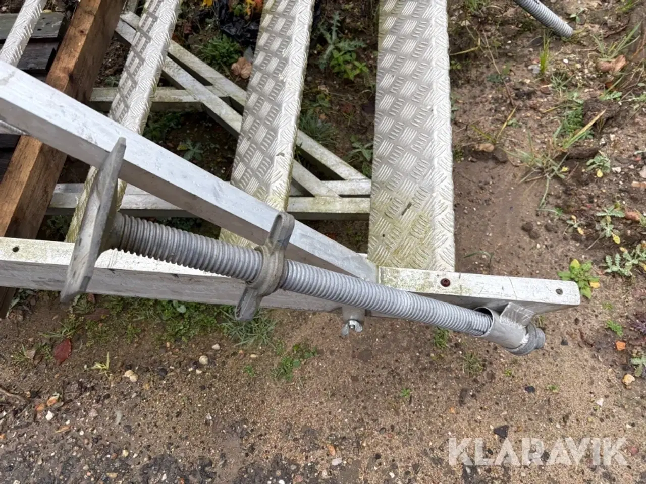 Billede 4 - Stillads trappe Special Fabrikken Vinderup Rustfri med gelænder