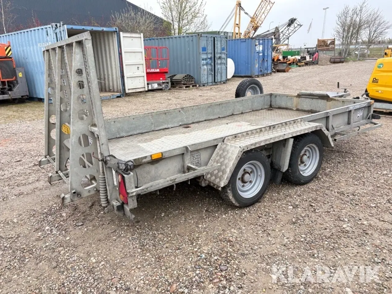 Billede 3 - Maskintrailer 3500kg IFOR Williams trailers 126-R