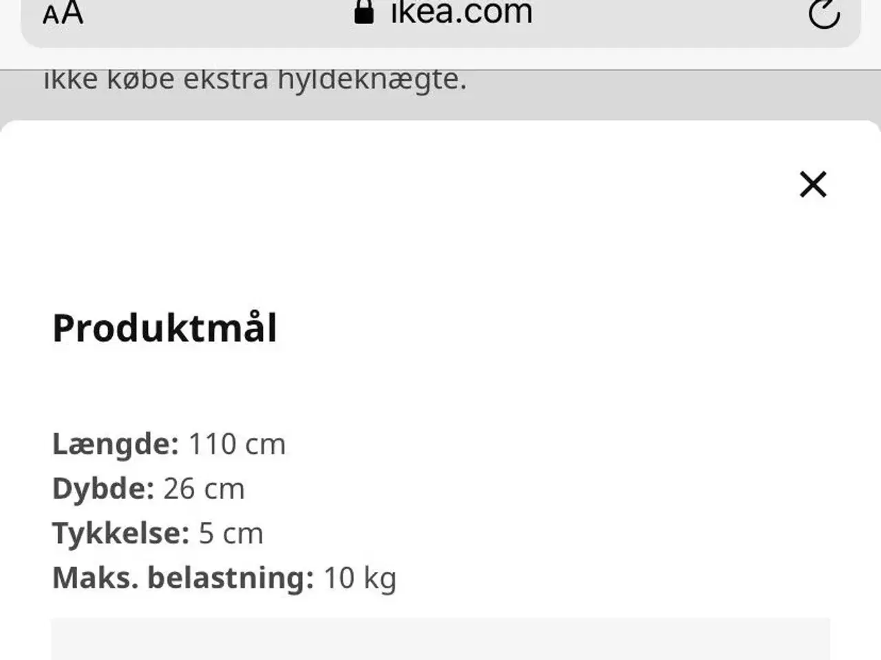 Billede 3 - Lack fra Ikea