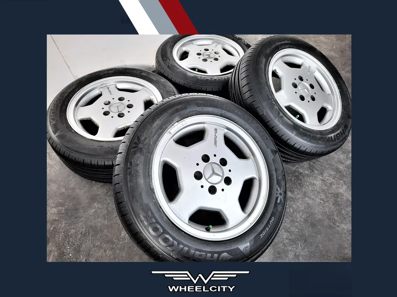 Billede 1 - 5x112 15" ET37 AMG Monoblock sommersæt
