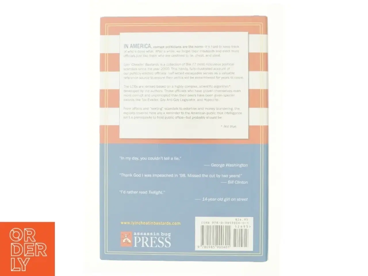 Billede 2 - Lyin&#39; Cheatin&#39; Bastards : Politics by Claire, Adler, Allison, Zwart, Vicki, Freeman, Jennifer Young af Allison Adler (Bog)