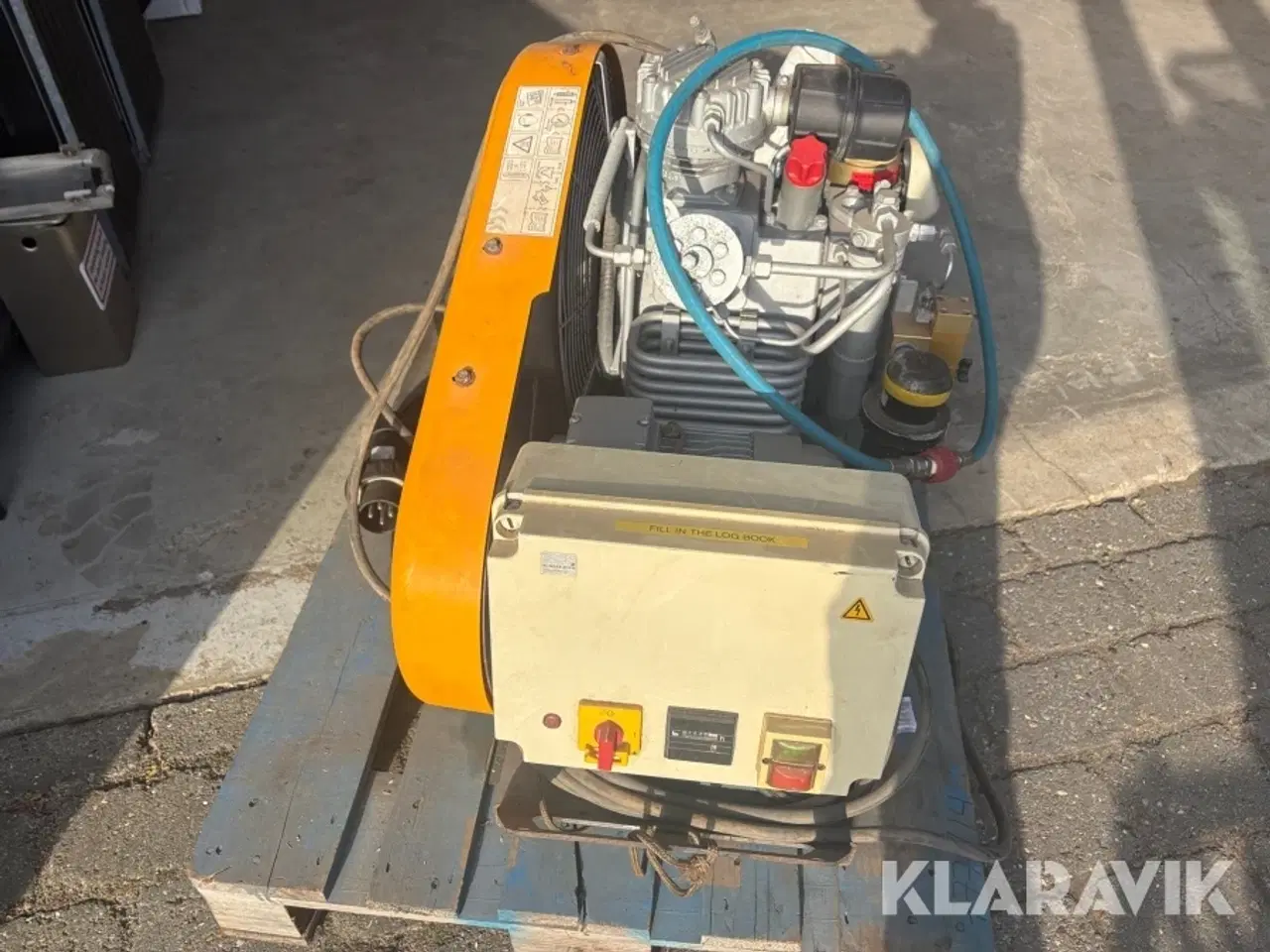 Billede 2 - Dykkerkompressor Bauer PE250-TE-F02