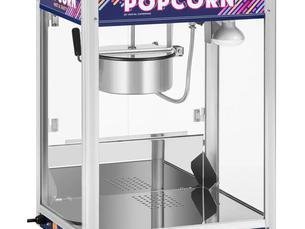 Billede 6 - Popcornmaskine 88 L – 1350 W – blå – 8 ounce