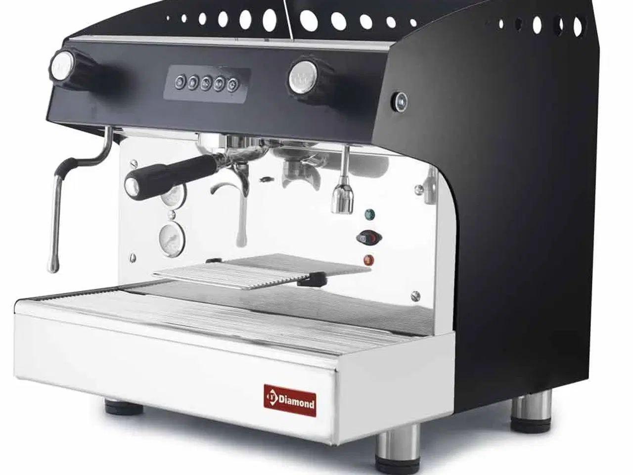 Billede 1 - Espressomaskine 1 stempel – sort – Diamond