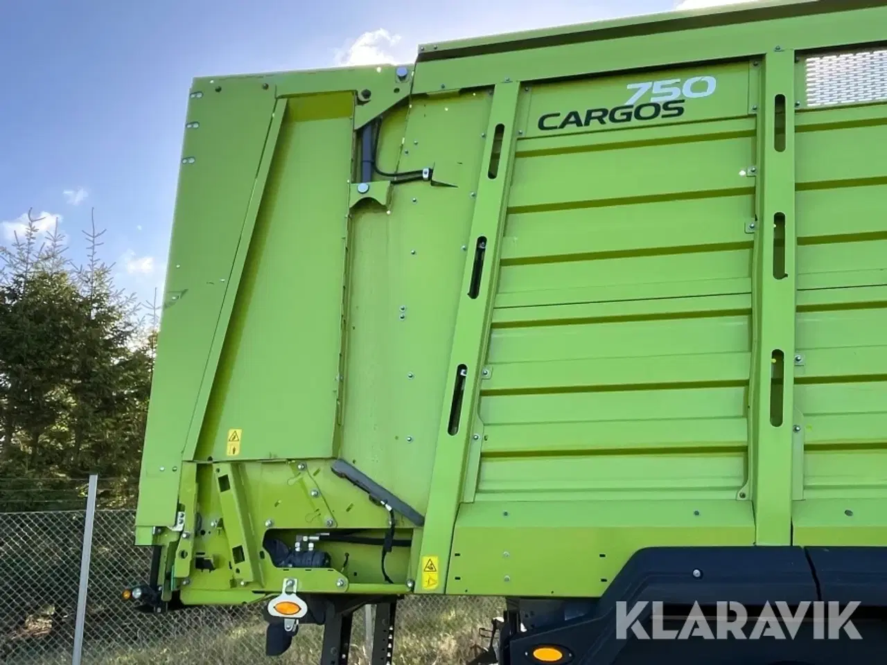 Billede 10 - Frakørselsvogn / fodervogn Claas Cargos 750