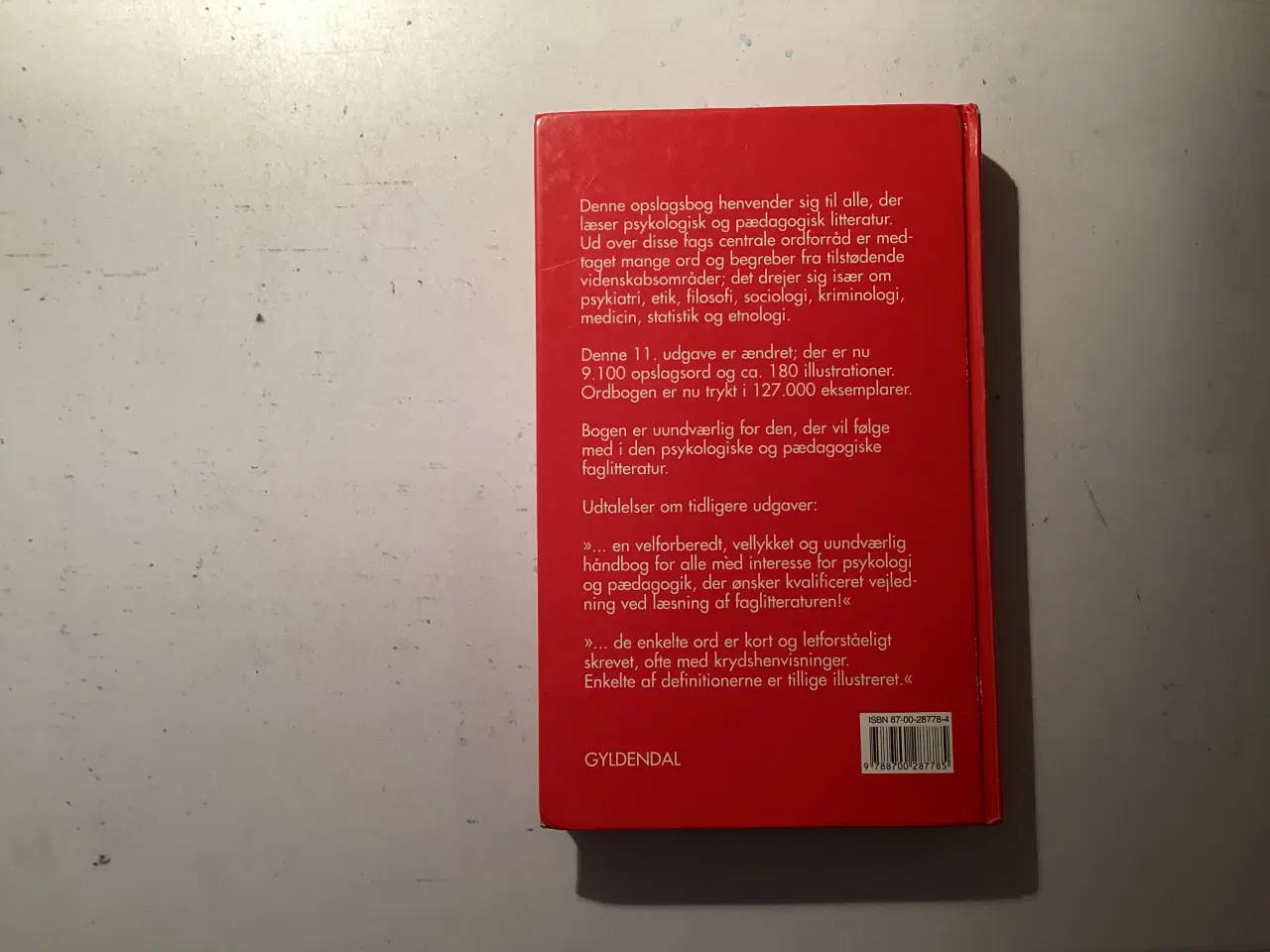 Billede 2 - Psykologisk pædagogisk ordbog sælges. 