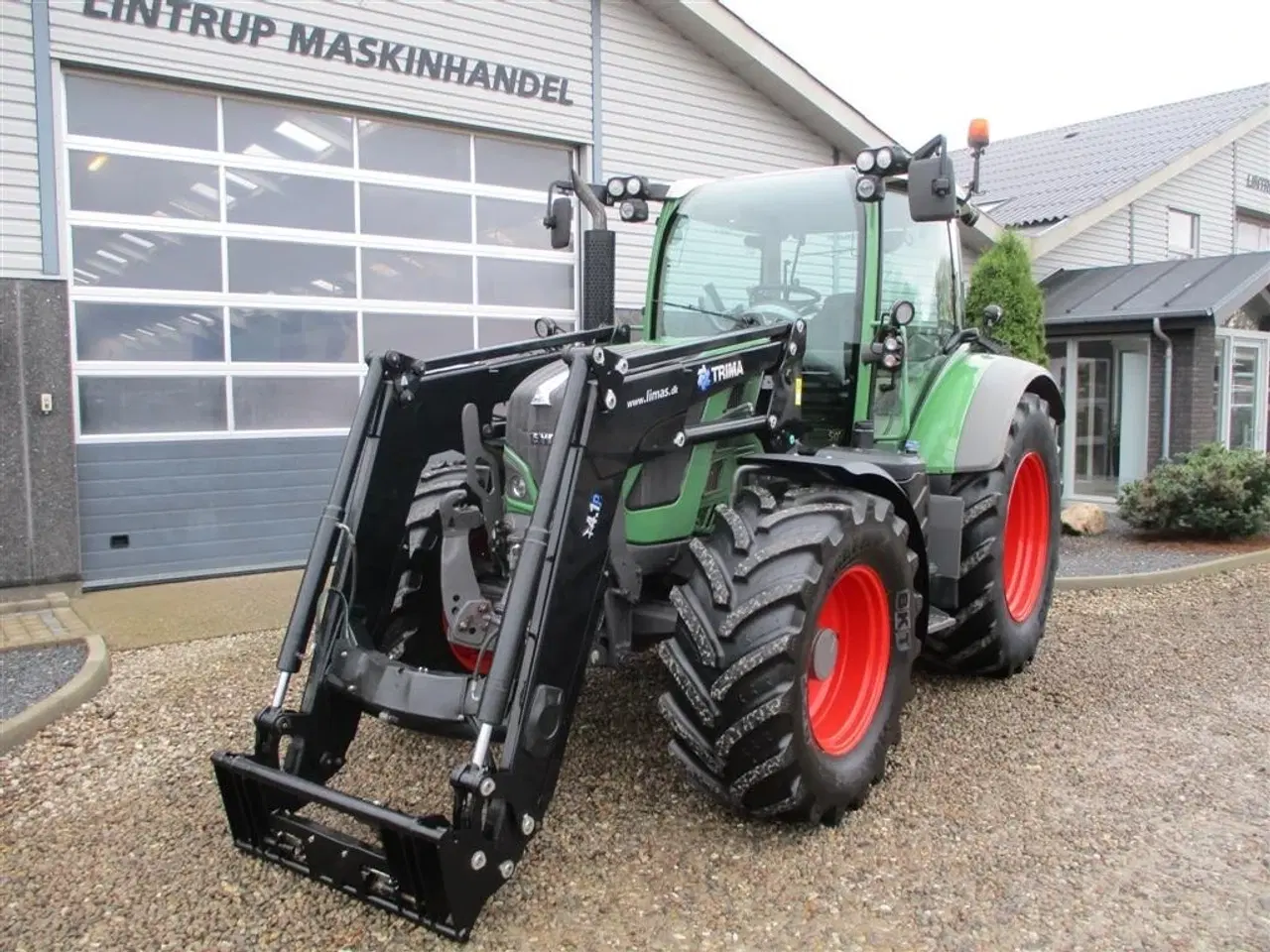 Billede 9 - Fendt 514 Vario med frontlæsser og frontlift