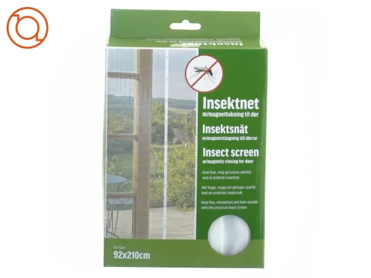 Billede 1 - Insektnet (str. 92 x 210 cm)