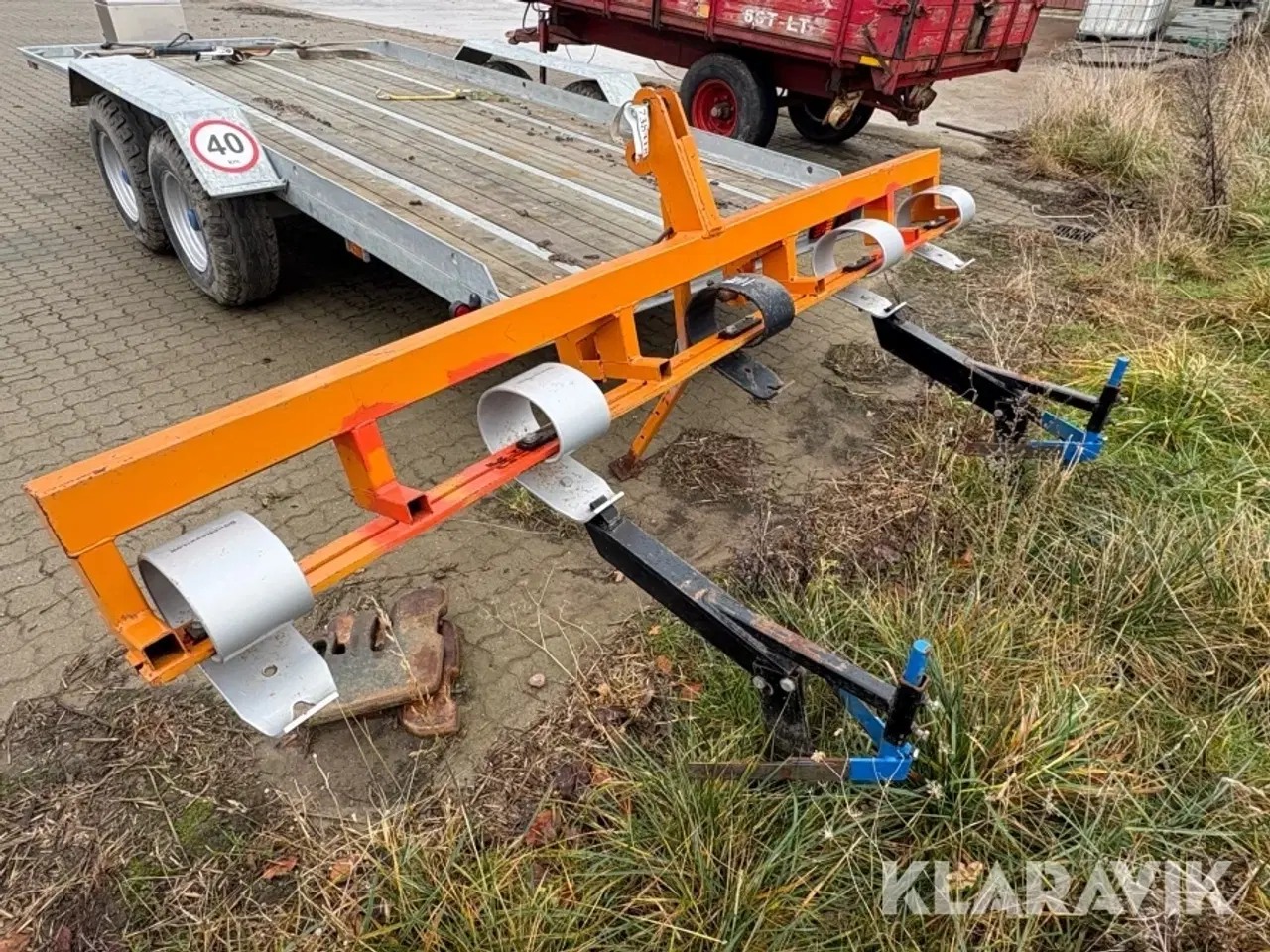 Billede 2 - Grubber Ramme Bar Kongskilde Vibro Flex