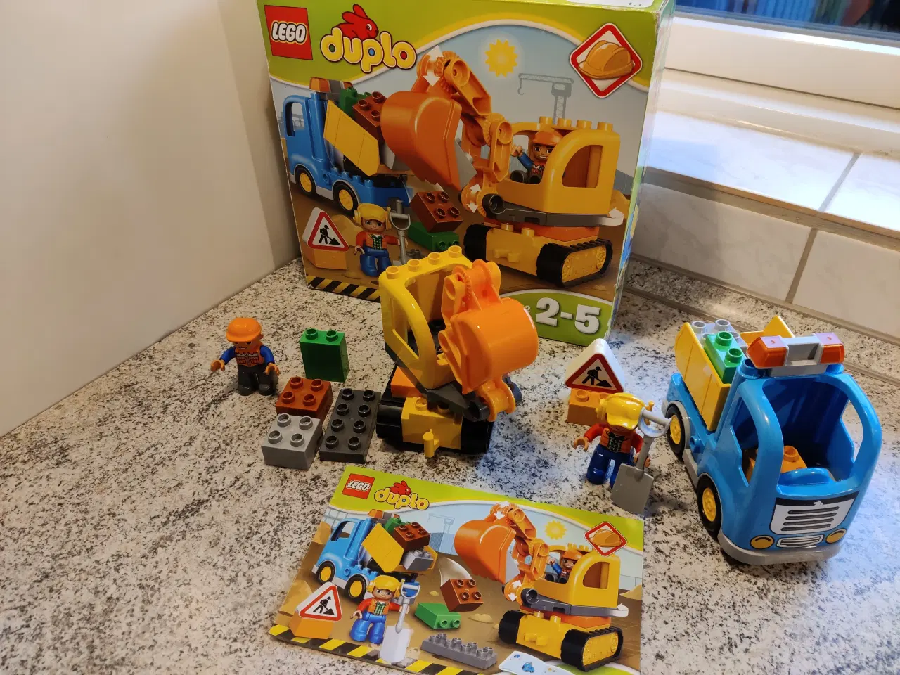 Billede 4 - Lego Duplo 10812 gravemaskine og lastbil 