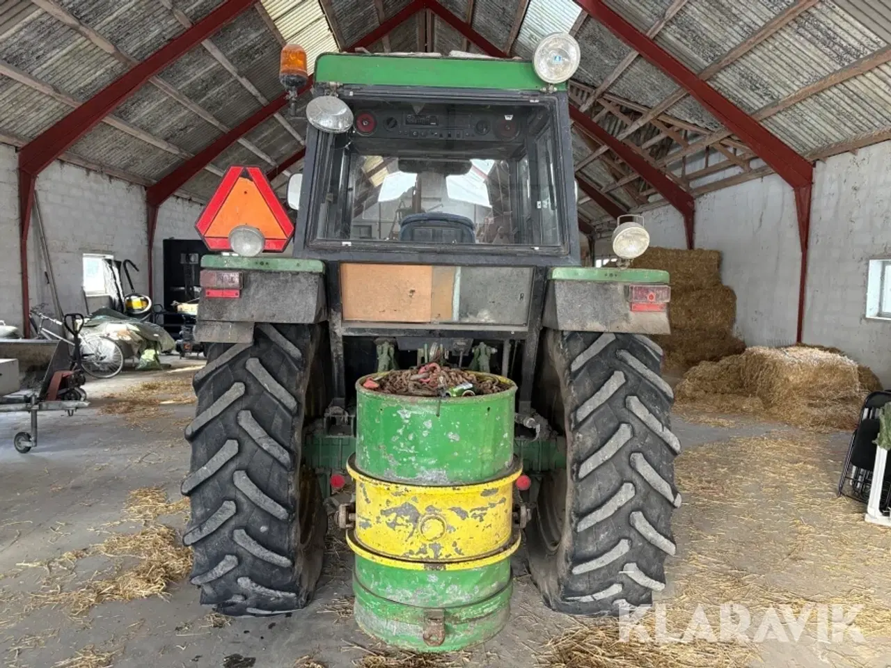 Billede 4 - Veterantraktor John Deere 3040 + vogn